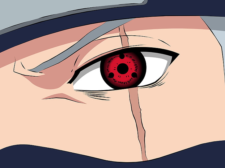 naruto shippuden sharingan kakashi hatake 3000x2250  Anime Naruto HD Art