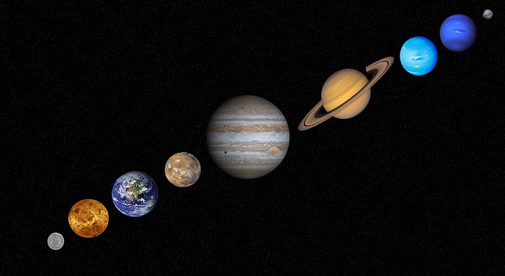 Planets, planetary alignment, Space, earth, mercury, venus, mars
