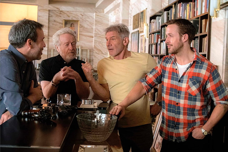 Harrison Ford, Blade Runner 2049, Ryan Gosling, 4k