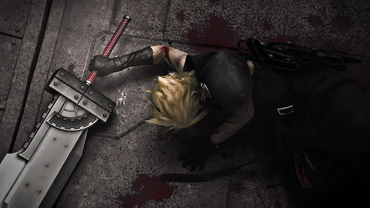 animated character wallpaper, Final Fantasy VII: Advent Children
