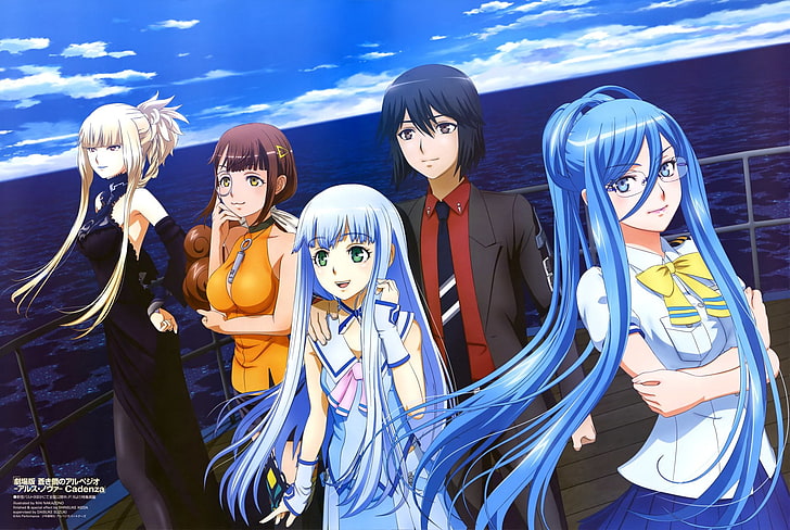 Anime, Arpeggio of Blue Steel, Gunzou Chihaya, Hyuuga (Arpeggio Of Blue Steel), HD wallpaper