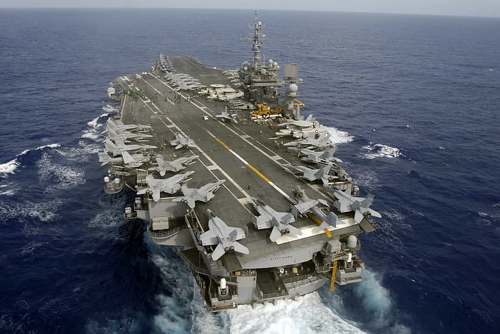 army, F A 18 Hornet, Jets, McDonnell Douglas, Navy, ship, USS Kitty Hawk (CV 63)