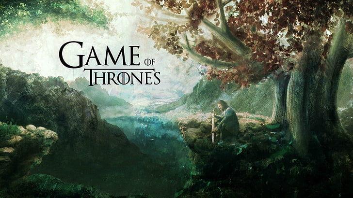 Game of Thrones wallpaper, Ned Stark, Winterfell, text, communication, HD wallpaper