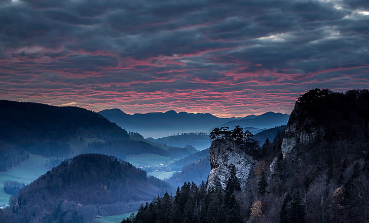 landscape, valley, mountain, scenics - nature, cloud - sky, HD wallpaper