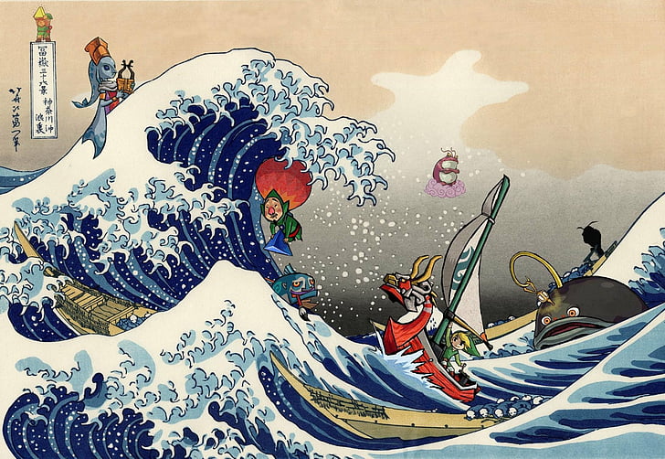 Zelda, The Legend of Zelda: The Wind Waker, Asian, Oriental, HD wallpaper