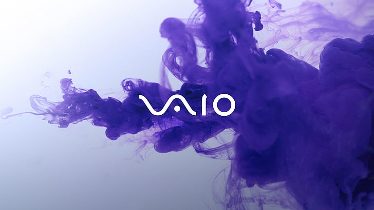 sony vaio, abstract, Technology, purple, water, nature, underwater, HD wallpaper