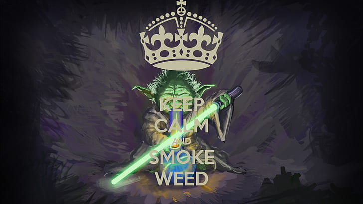 HD wallpaper: 420, ganja, marijuana, star, wars, weed | Wallpaper Flare