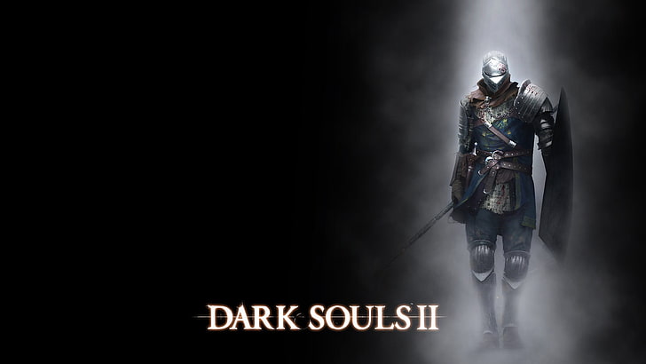 Dark Souls II wallpaper, video games, indoors, standing, illuminated, HD wallpaper
