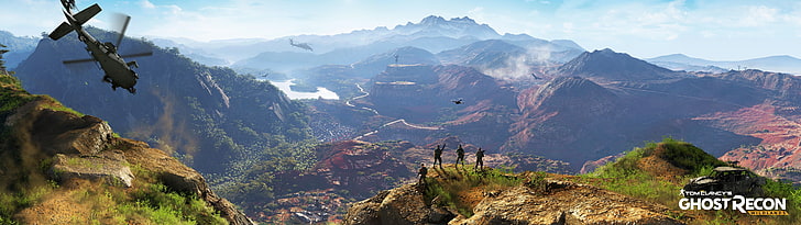 Tom Clancy's Ghost Recon: Wildlands, video games, mountain, HD wallpaper