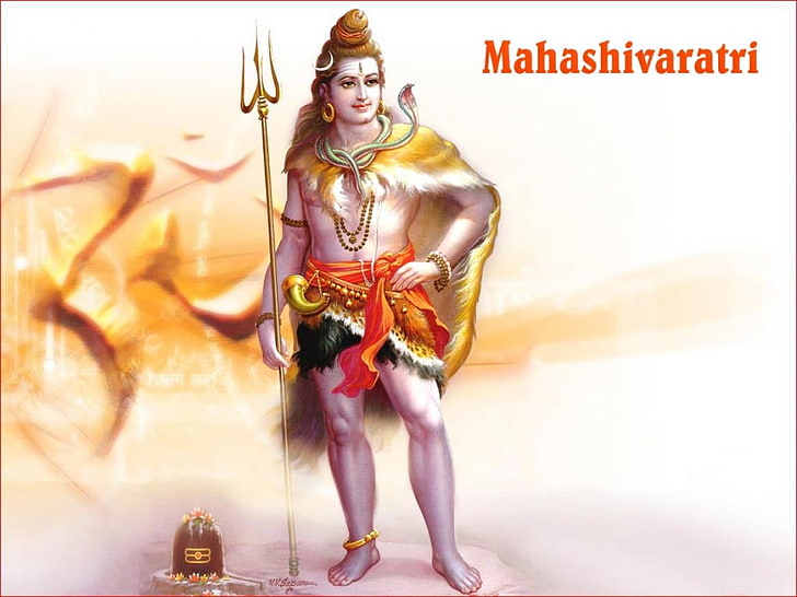 Mahashivaratri, Mahashivaratri illustration, God, Lord Shiva