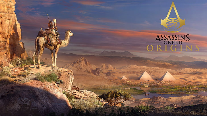 Assassins Creed Origins Game 2017 8K, Assassin's Creed Origins wallpaper, HD wallpaper