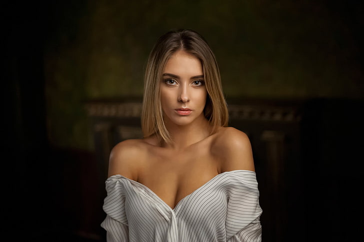 women, portrait, model, Maxim Maximov, young adult, beauty, HD wallpaper