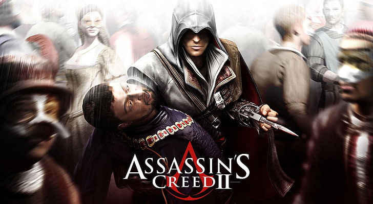 Assassin's Creed II, Assassin's creed II game cover, Games, assassin's creed 2, HD wallpaper