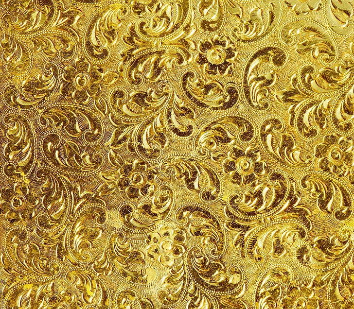 HD wallpaper: gold-colored floral frame, background, pattern, texture,  golden | Wallpaper Flare