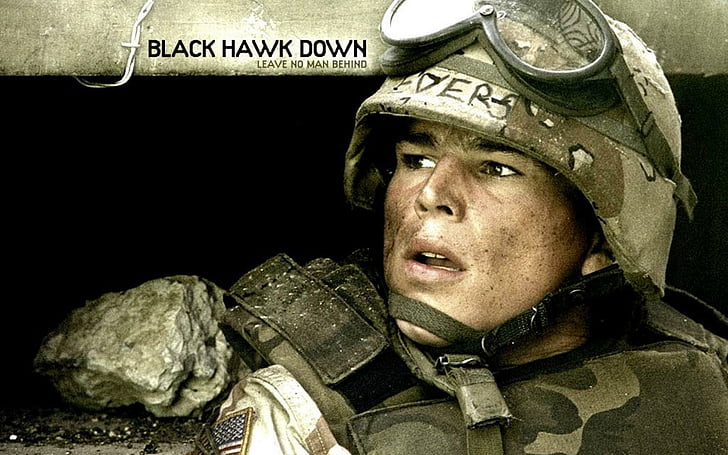 action, black, black hawk down, drama, history, military, poster, HD wallpaper