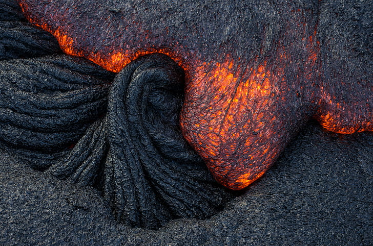 Lava, Volcanoes, HD wallpaper