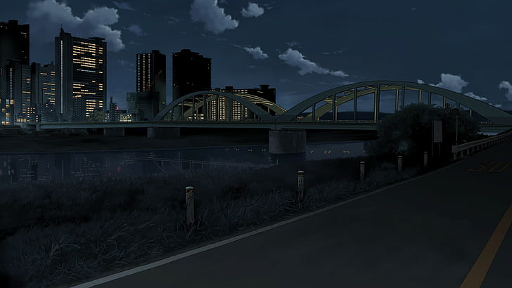 ArtStation  The bridge background for anime Geovani Angelo  Anime  scenery Anime background Background