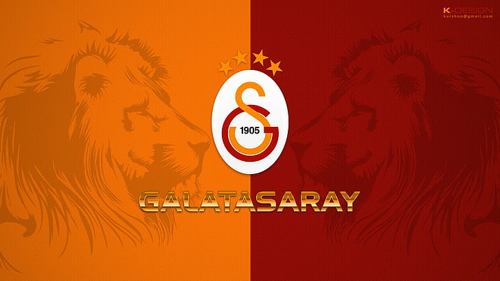 Galatasaray S.K., lion, soccer, soccer clubs