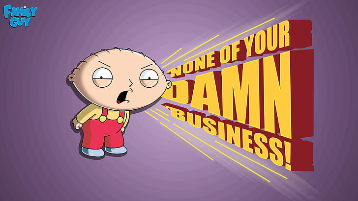 Family Guy meme illustration, Stewart, Stewie, Gilligan