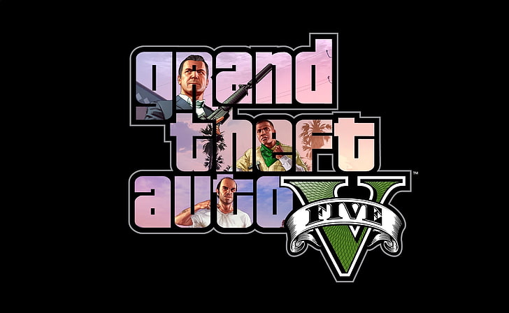 Characters of GTA V, GTA 5 digital wallpaper, Games, Grand Theft Auto, HD wallpaper