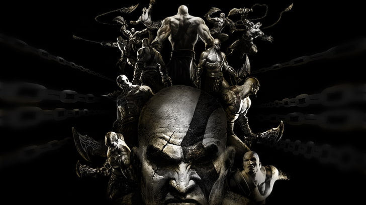 god of war badass kratos 4521x2543  Video Games Kratos HD Art