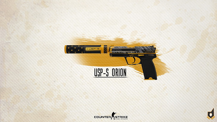 USP-S Orion poster, Counter-Strike, Counter-Strike: Global Offensive