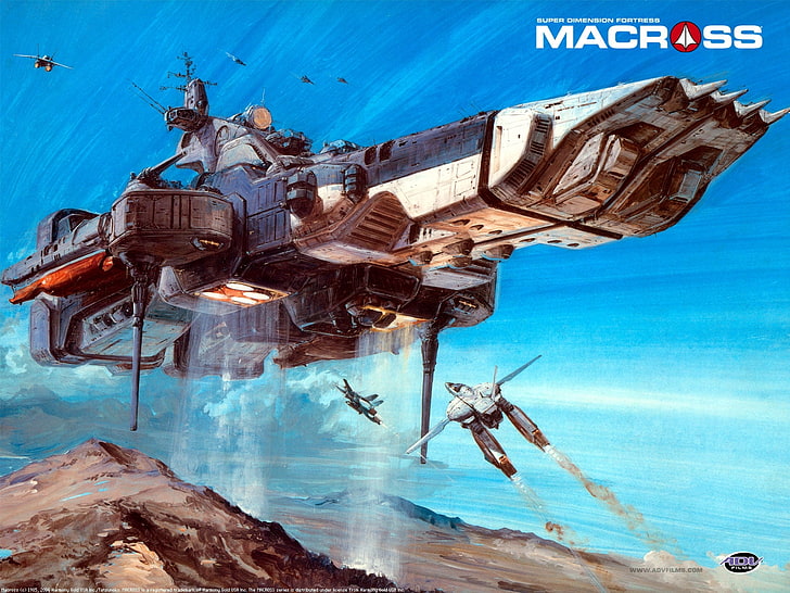 macross robotech sdf1 Anime Macross HD Art, HD wallpaper