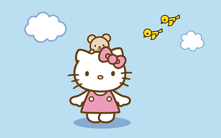 Download My Melody And Hello Kitty Wallpaper  Wallpaperscom