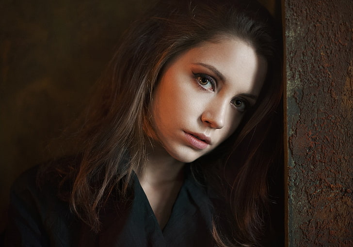 Ksenia Kokoreva, women, face, model, portrait, Maxim Maximov
