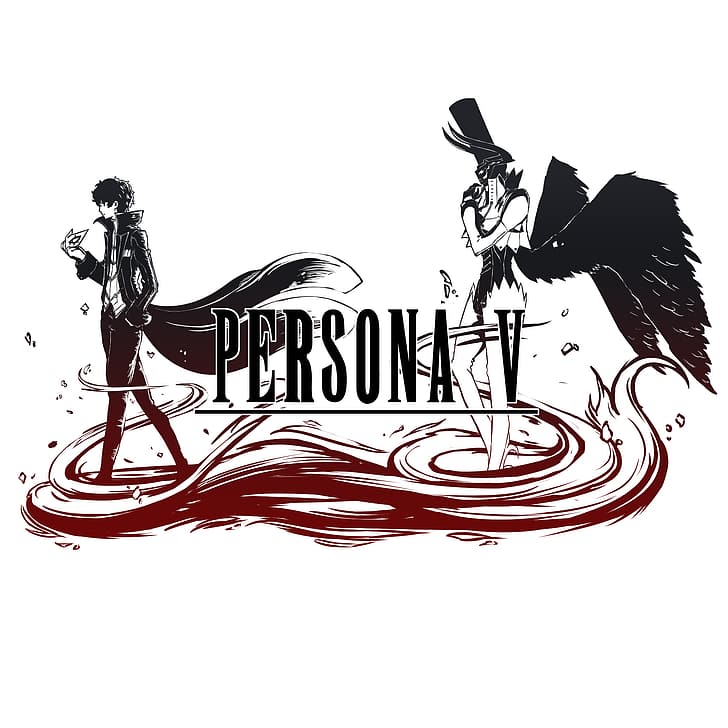 Persona 5, Persona series, anime, PlayStation 4, atlus, HD wallpaper