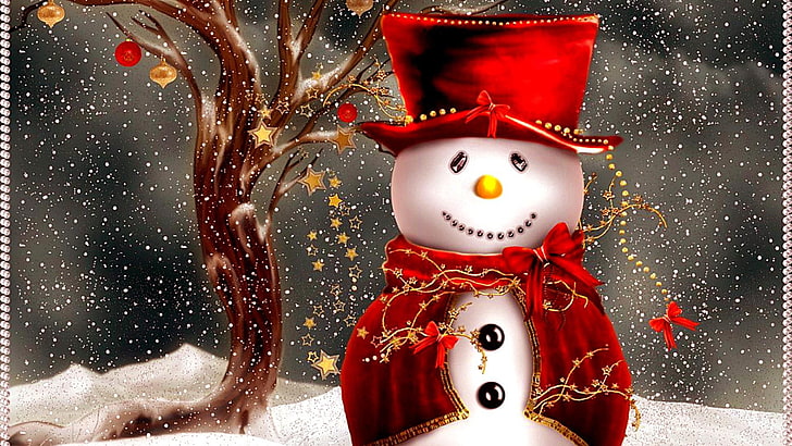 snowman, christmas, christmas decoration, christmas ornament