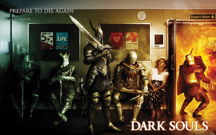 untitled, Dark Souls, Solaire of Astora, human representation, HD wallpaper