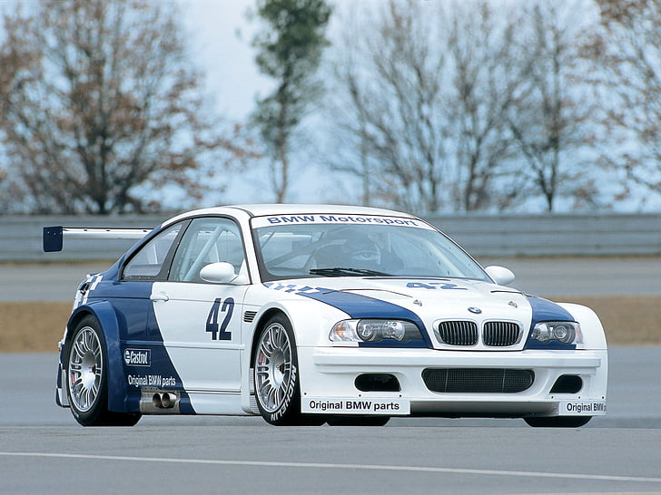 2001, bmw, e46, gtr, m 3, race, racing, HD wallpaper