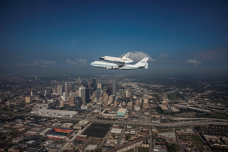 space shuttle endeavour, transportation, air vehicle, airplane