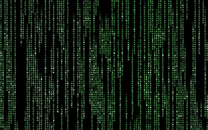 HD wallpaper: Binary code illustration, The Matrix, pattern, green color,  full frame | Wallpaper Flare