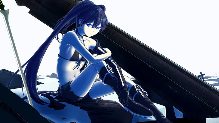 Black Rock Shooter, sky, low angle view, day, nature, clear sky