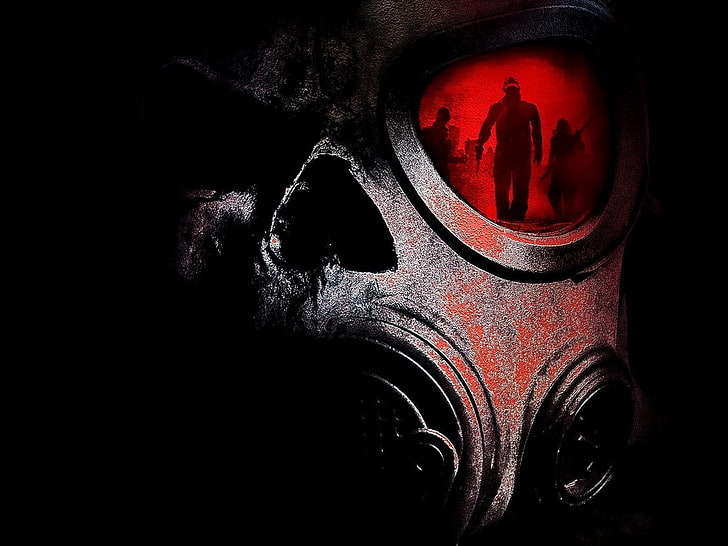 HD wallpaper: gas mask digital wallpaper, darkness, The, Crazies, Madmen,  red | Wallpaper Flare