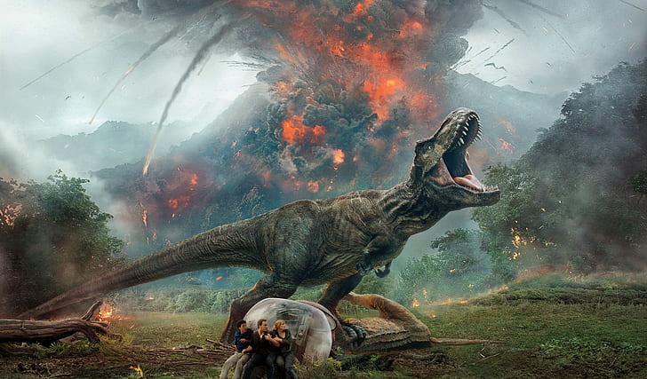 Jurassic World Fallen Kingdom 2018 Movie Poster