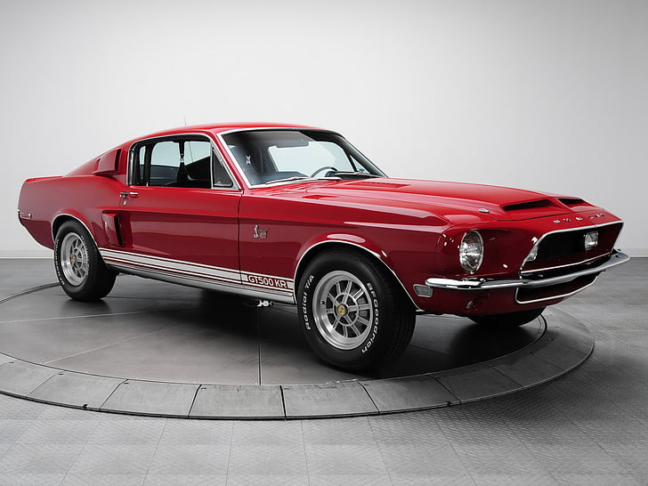 Hd Wallpaper 1968 Classic Ford Gt500 Gt500 Kr Muscle Mustang Shelby Wallpaper Flare
