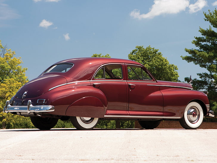 1947, 2106 2122, clipper, custom, luxury, packard, retro, sedan, HD wallpaper