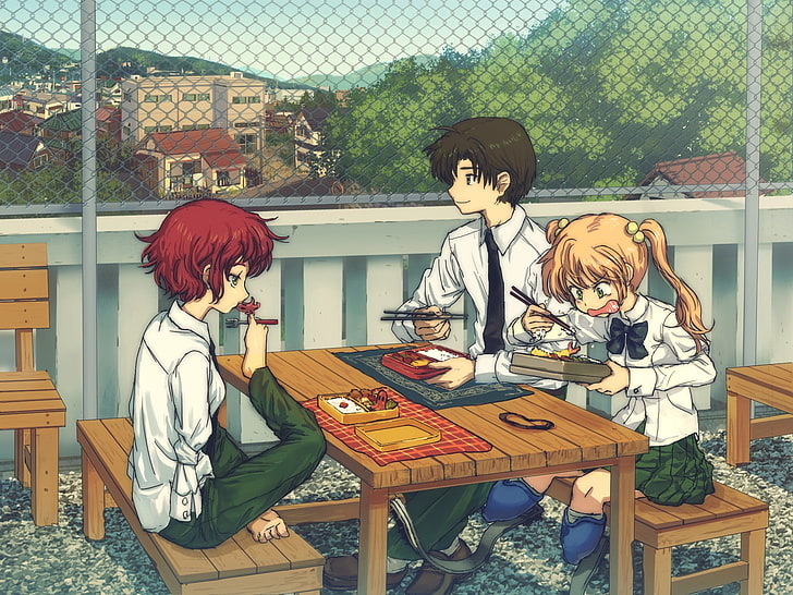 Katawa Shoujo, Rin Tezuka, Ibarazaki Emi, Hisao Nakai, childhood, HD wallpaper