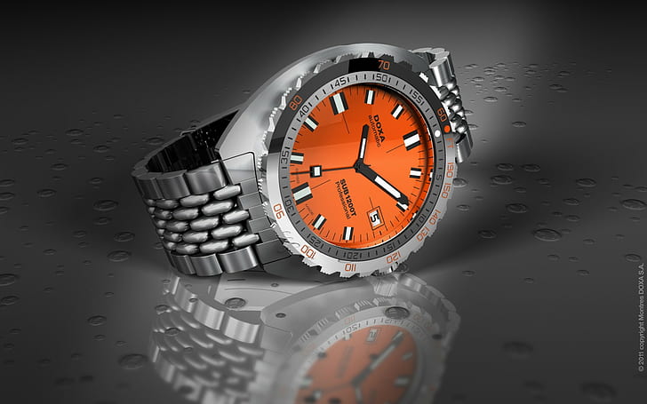 watch, luxury watches, Doxa, HD wallpaper