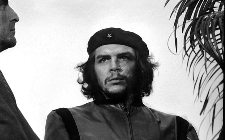 Che Guevara, Cuba, socialism, men, monochrome, people, hat, HD wallpaper
