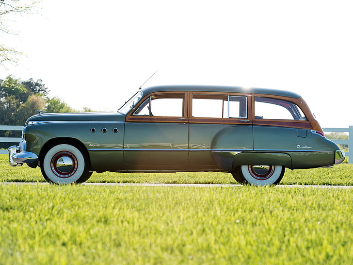 1949, buick, estate, retro, stationwagon, super