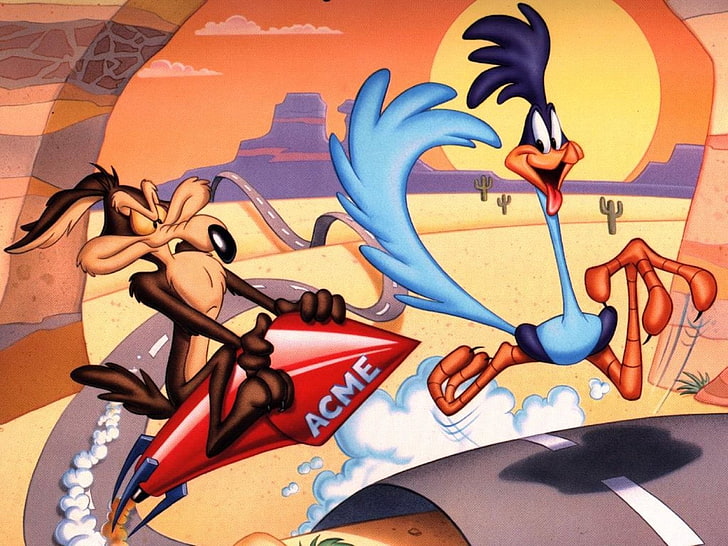 TV Show, Looney Tunes, Wile E. Coyote and The Road Runner