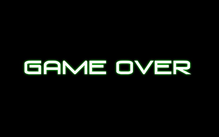Game Over ad, Steam (software), video games, solar 2, text, screen shot, HD wallpaper