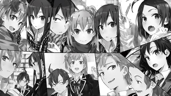 Anime, My Teen Romantic Comedy SNAFU, Hayato Hayama, Hikigaya Hachiman, HD wallpaper