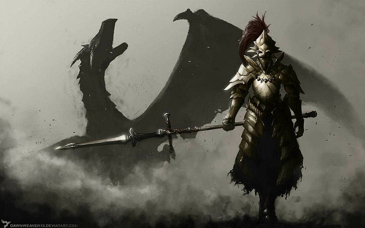 Dark Souls, Dragon Slayer Ornstein, HD wallpaper