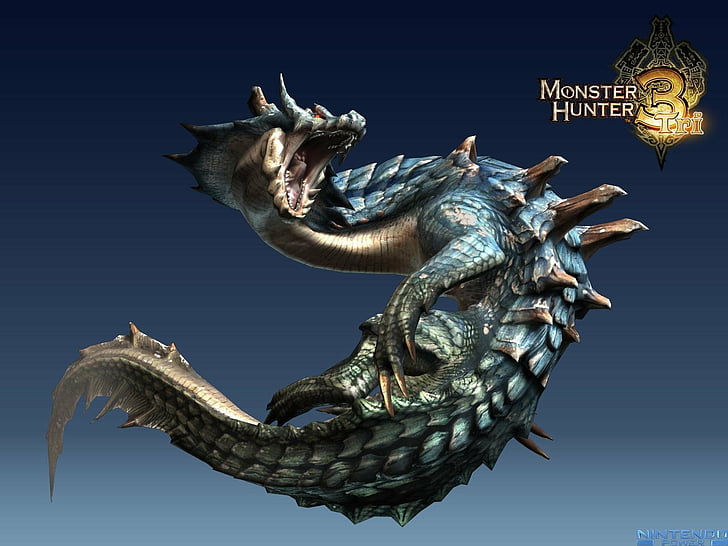 Video Game, Monster Hunter, Lagiacrus (Monster Hunter)