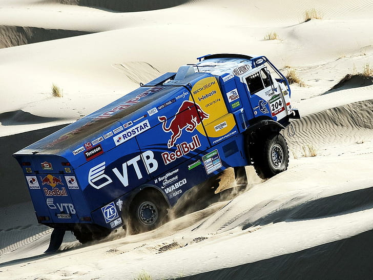 2007 Kamaz 4326 Dakar Offroad 4x4 Race Racing Truck Iphone, HD wallpaper